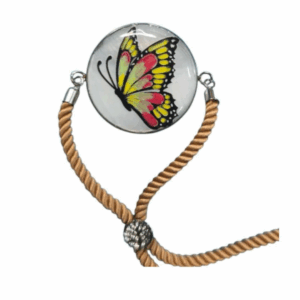 Mariposa amarilla,la fuerza y la alegría llegan a tu vida